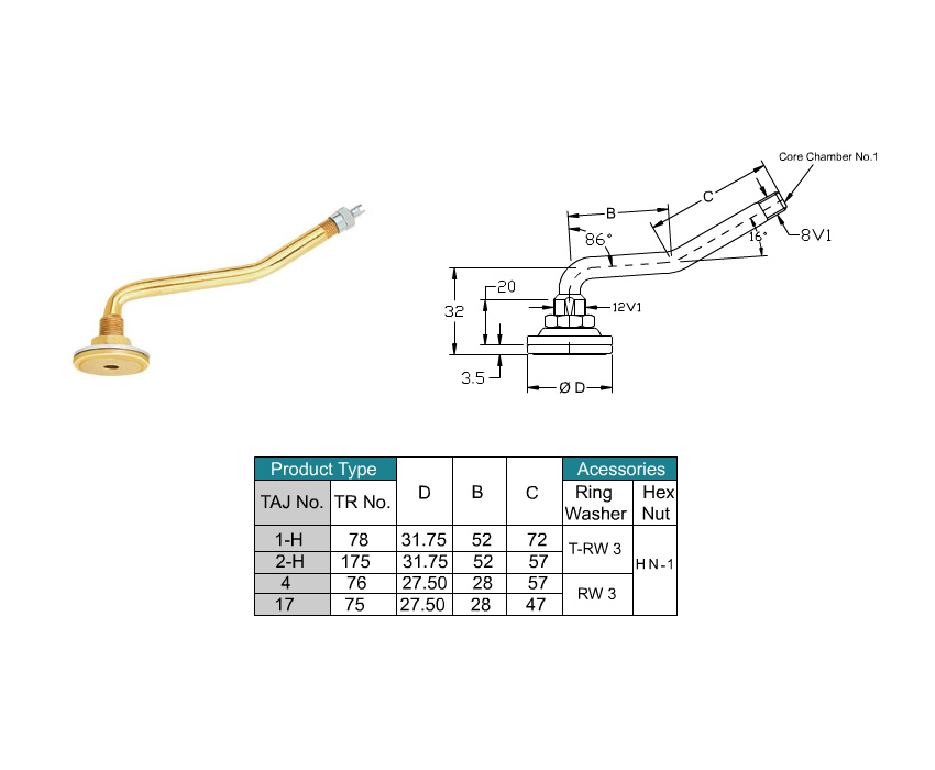 All Metal Clamp-In Valves